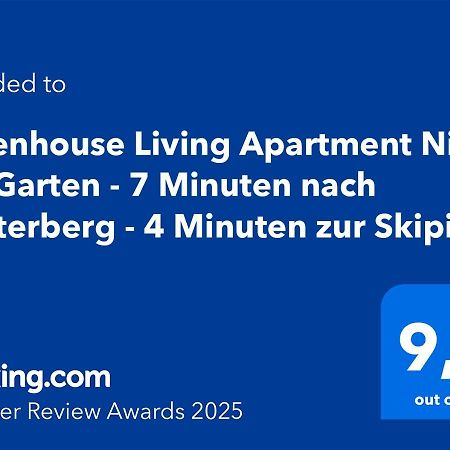 Greenhouse Living Apartment Nivis Mit Garten - 4 Minuten Nach Winterberg - Wandern, Mountainbike Fahren - Natur Geniessen เมเดบาค ภายนอก รูปภาพ